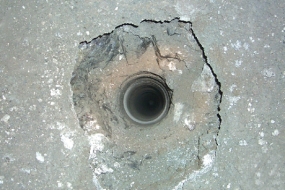 the hole